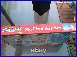 Craft house #54161 mickey's gallery my first art set w carrying case
