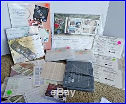 Creative Memories 25+ Piece Lot Scrapbooks Albums, Refill Pages, Carrying Case