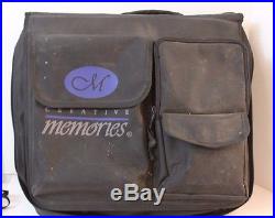 Creative Memories Carrying Travel Case Messenger Bag Scrapbook Supplies craft