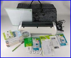 Cricut Expression Bundle Electronic Cutter Machine, Cartridges Carry Case Tools