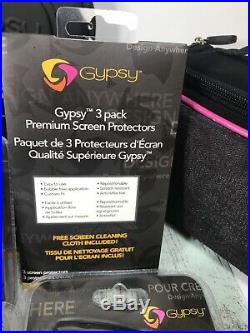 Cricut Gypsy New Cords Sleeves And Carrying Case Plus Extras! Design Anywhere