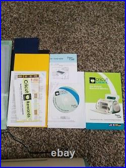 Cricut Personal Electronic Cutter CRV001 with Cartridges, Manuals, Carry case
