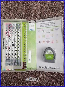 Cricut expression machine with carrying case, 3 cartridges & case