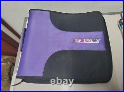 Crop in Style PSB Zippered 3-ring Binder Carrying Case with inserts extras