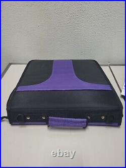 Crop in Style PSB Zippered 3-ring Binder Carrying Case with inserts extras