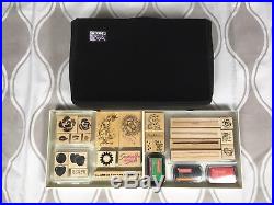Crop in Style Stamp store carry case with Stamp Crafting collection