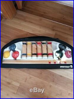 Croquet Set 6 Player Outdoor Game with Carrying Case Brand New Sport Craft
