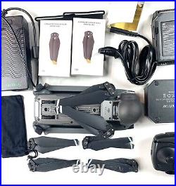 DJI Mavic Pro Craft Drone includes batteries propellers Carry On Case
