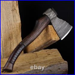 Damascus Forged Axe Axe Hatchets vintage Bushcraft Axe Christmas Gift