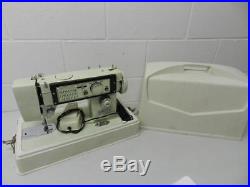 Dressmaker Model S-4000 Sewing Machine In Carry Case Good Used Condition