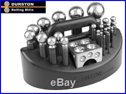 Durston 26 Piece Doming Set Including Block And Carry Case