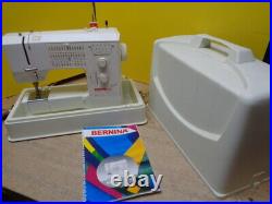 ESTATE BERNINA 1080 SPECIAL SEWING MACHINE with FOOT PEDAL & CARRY CASE U TUBE