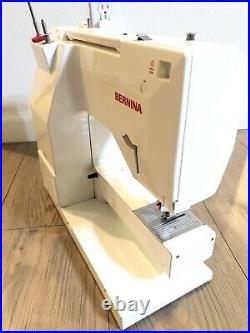 EUC Bernina 1008 sewing machine Withmanual And Carry Case Foot Pedal Tested READ