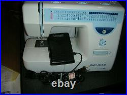 EURO-PRO Sewing Machine Model# 7130 Q with Speed Control Foot Pedal-Carrying Case