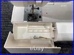 Elna 3005 Sewing Machine with Foot Pedal and Hard Case PLEASE READ