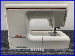 Elna 3005 Sewing Machine with Foot Pedal and Hard Case PLEASE READ