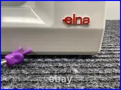 Elna 3005 Sewing Machine with Foot Pedal and Hard Case PLEASE READ