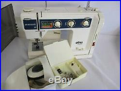 Elna Air Electronic SU sewing machine With Carry Case And Full instructions