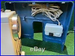 Elna Elnasuper Series 62C Sewing Machine, Metal Carrying Case, Foot Controller