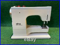 Elna Elnasuper Series 62C Sewing Machine, Metal Carrying Case, Foot Controller