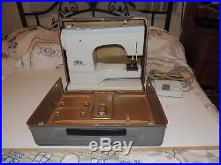 Elna Super 62C Sewing Machine Foot Pedal & Carrying Case Supermatic