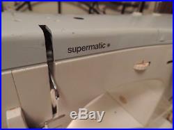 Elna Super 62C Sewing Machine Foot Pedal & Carrying Case Supermatic