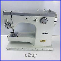 Elna ZZ Sewing Machine Vintage Design Classic Original Carry Case Switzerland