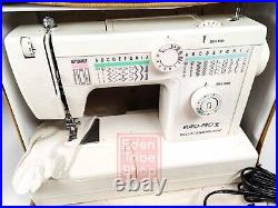 Euro-Pro Delux Denim Sewing Machine 50-1262D with Carrying Case And Pedal