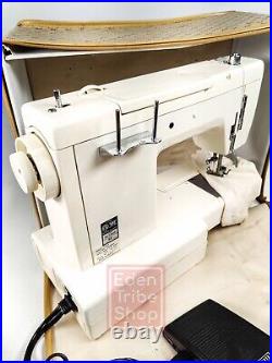 Euro-Pro Delux Denim Sewing Machine 50-1262D with Carrying Case And Pedal