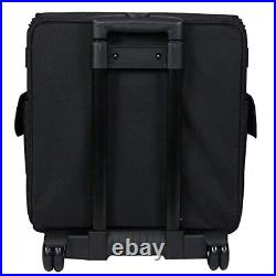 Everything Mary Serger Machine Rolling Storage Case, Black Carrying Bag