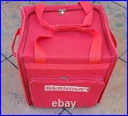 Extra Large Bernina Serger/Sewing Machine Tote Bag withRigid Sides
