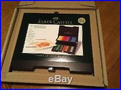 Faber Castell Polychromos 72 Pencil Set In Wooden Wenge Carry Case