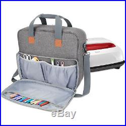 (For 30cm x 25cm Cricut Easy Press 2, Gray) Luxja Carrying Case for Cricut