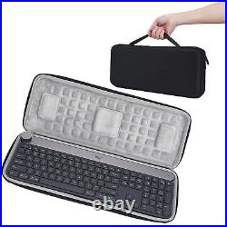 For Logitech Craft Travel Wireless Keyboard Storage Bag Carrying Folio Case