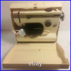 Frister & Rossmann Cub 7 370 Sewing Machine with Carry Case, pedal accessories