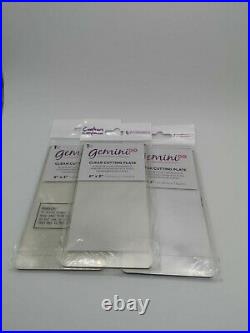 Gemini Go by Crafters Companion Bundle, inc carry case and clear cutting plate