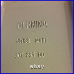 Genuine Bernina 930 Record Metal Extension Table 301 263 00 + CARRYING CASE