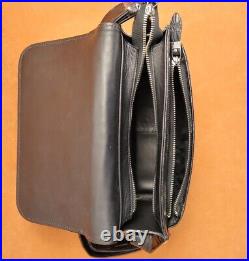 Genuine Crocodile Leather Messenger Bag Shoulder Bag Crossbody Bag #BS2801
