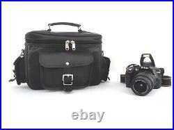 Genuine Leather Camera Bag, Carry Case Crossbody Vintage Lens Accessories