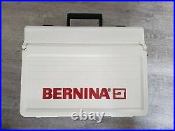 Genuine Vintage Bernina Accessory Storage Box Carry Case with Adjustable Dividers