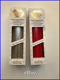 Go Press & Foil Pack Set of 16 x 5m Heat Activated Foils in Custom Carry Case