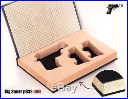 GunBook for Sig Sauer p938 BRG hide a hangun magazine secret carry box safe case