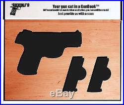 GunBook for Springfield XDS 4 handgun magazine hidden secret carry box safe case