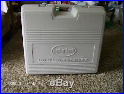 HUGE HARD CARRY CASE 4 Baby Lock for the Love of Sewing Embroidery Machine MINTY