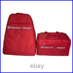 HUSQVARNA VIKING DESIGNER DIAMOND SEWING & EMBROIDERY MACHINE With Carry Cases