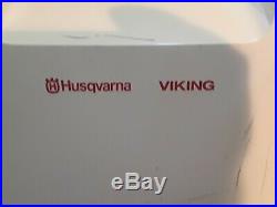 HUSQVARNA VIKING EMBROIDERY ARM UNIT with3 HOOPS&CARRY CASE&SOFTWARE