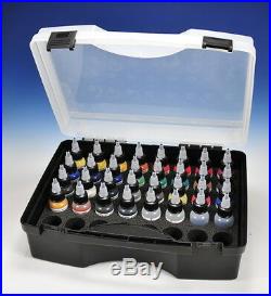 Hansa Pro-Color Kit 28 Airbrush Paint in Carry Case (67100)