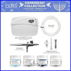 Hanukkah Airbrush Gun And Luster Dust Combo Set