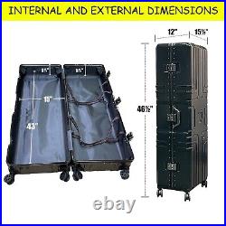 Hard Carrying Case(43x15x11in)with Wheels and Handle for Pop-up Trade Show Stand