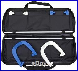Hathaway Heavy Duty Horseshoe Set High-Quality Steel Crafted Durable Carry Case